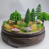 Multicolor Hand Torn Flower Clusters DIY Accessories Building Models Simulated Grass Clusters Sand Table Height 10mm/16mm