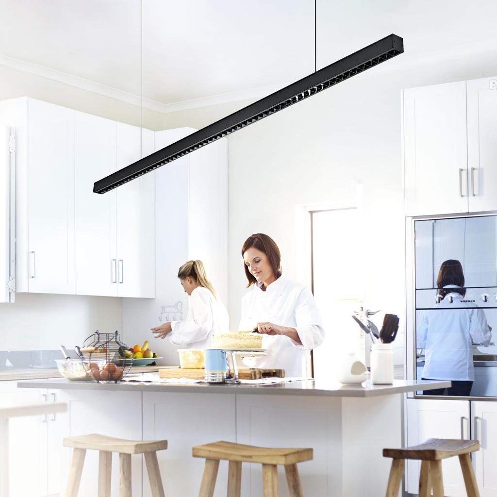 36W LED Hip Light Suspension Adjustable Portable Height LED Suspension for Living Room Ideal for Home and Bure