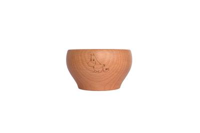 Tougei Wooden Bowl S Natural Wood Moomin Series Wooden Bowl (Moomin) - -
