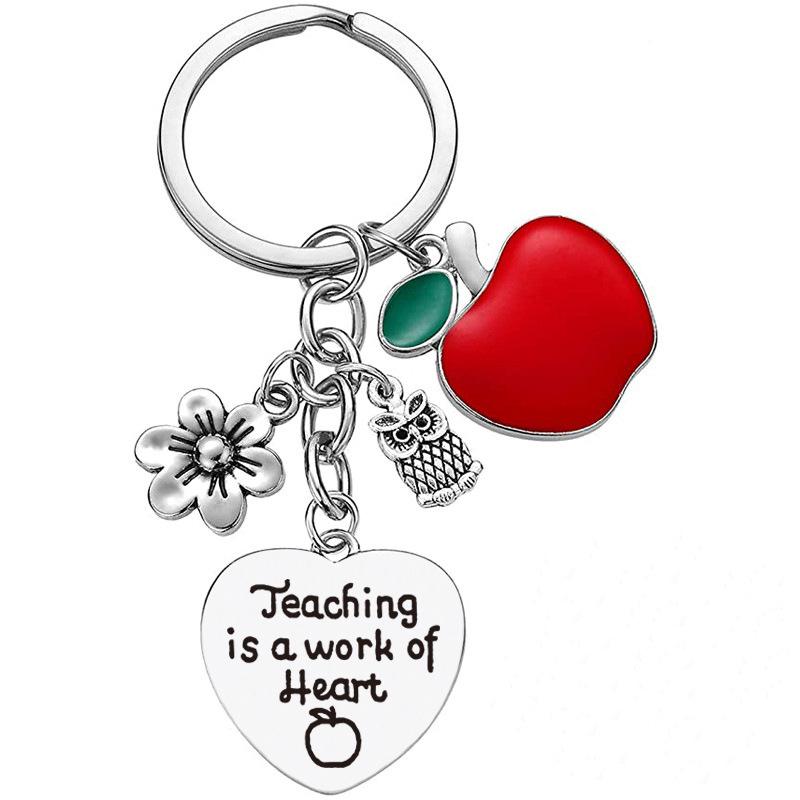 

Брелок из нержавеющей стали для женщин - Идеальный подарок на День благодарения, День святого Валентина или Рождество для учителей