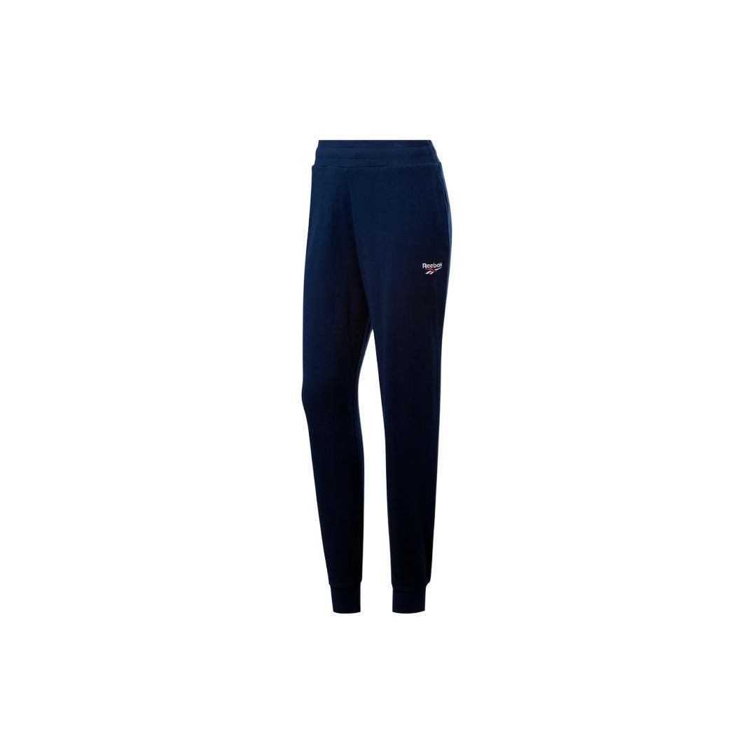 

Reebok Solid Color Fitness Training Knit Pants Women Bottoms Navy FK2780 M