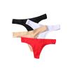 Women's Cotton Comfort Thong Triangle Fashion Panties
