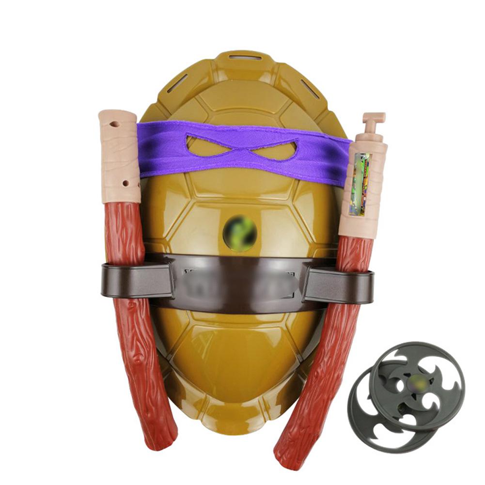 Cartoon Anime Schildpad Shell Speelgoed Set Draagbare Cosplay Props Voor Jongens Meisjes Feestcadeaus