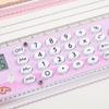 8-digit Straight Ruler with Silicone Button Straightedge New Measuring Ruler  Drawing Tool