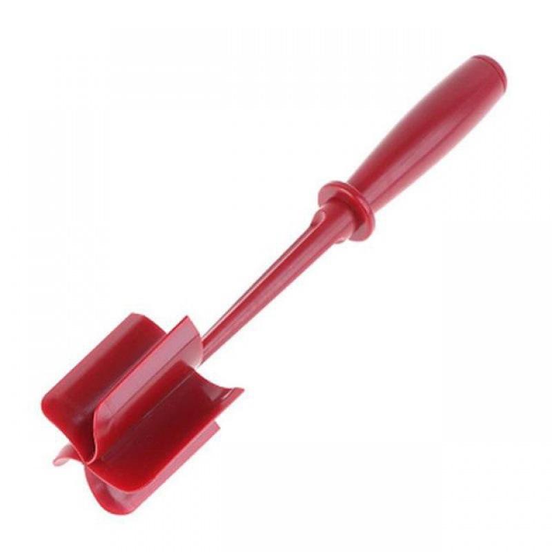 

1/2 pc Meat Chopper Heat Resistant Meat Masher for Ground Beef Hamburger Meat Mix and Chop Kitchen Tool & Meat Browning Utensil