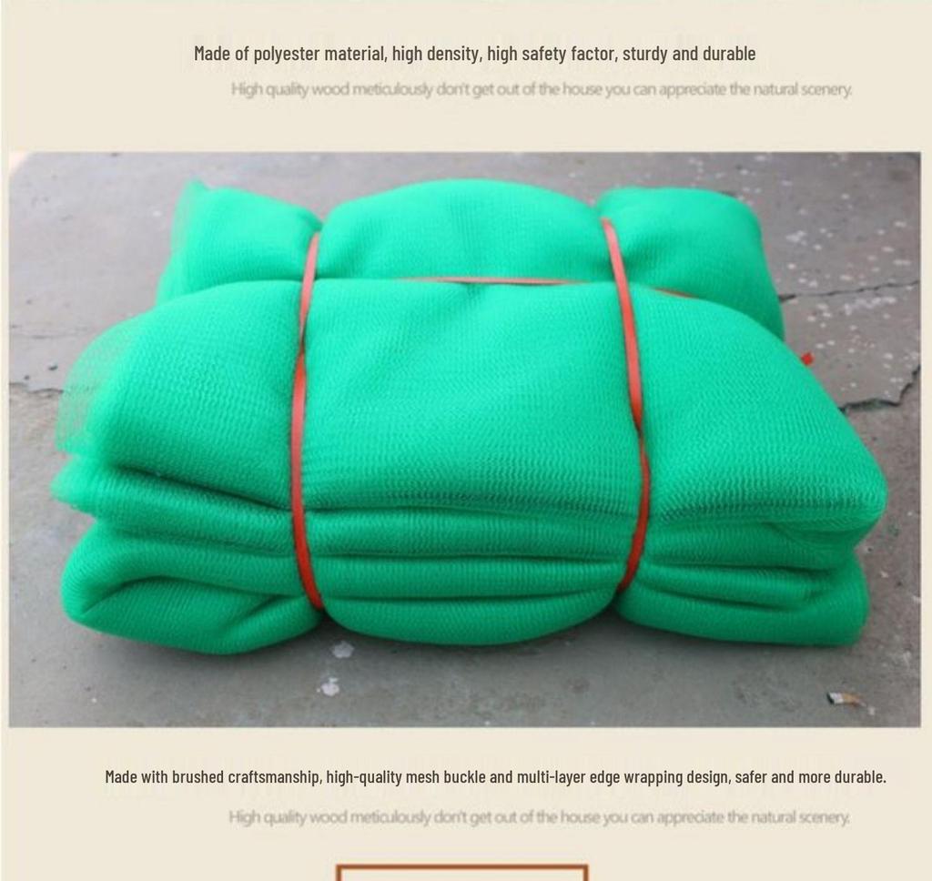 6-Pin Dustproof Polyester Mesh Net for Construction, Greening, and Coal Covers