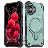 Applicable to Apple 17Pro mobile phone protective case, anti-drop at four corners, enhanced magnetic attraction, wireless charging, three-proof