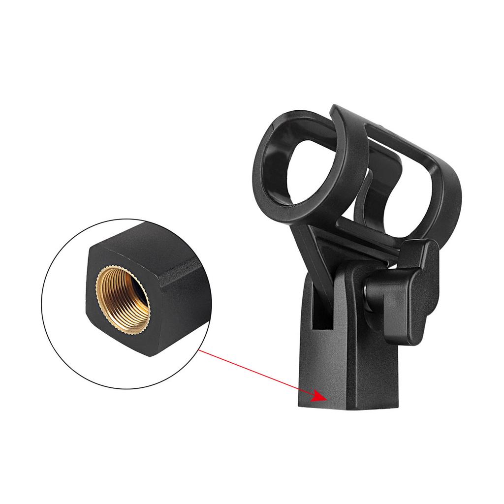 Adjustable Professional Sound Microphone Clamp Accessories Clip Holder For Microphone Stand Bracket Suspension Arm