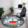 1pc Doraemon Carpet, Round Non-Slip Durable Large Size Office Carpet, Suitable for Office,yy250908073