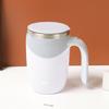 Stainless Steel Magnetic Coffee Mixing Mug Rechargeable Electric Drink Mixer  Coffee Tea