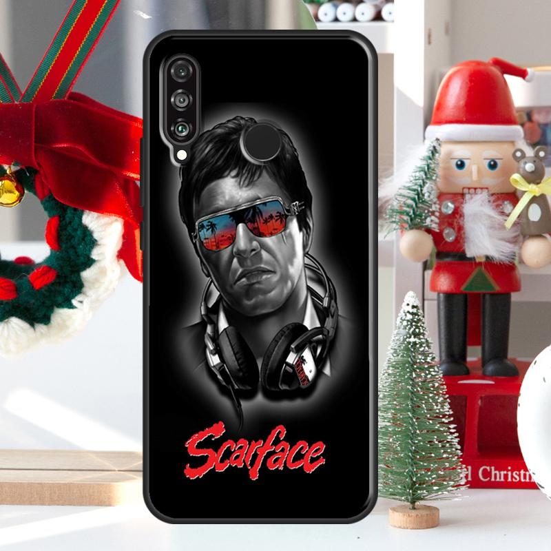 Scarface Tony Montana Film For Huawei Nova 7i 8i 11i 12i 12s Y73 Y70 Y90 Y60 Y72 Y61 Y91 9 10 SE P30 Pro P40 Lite Case