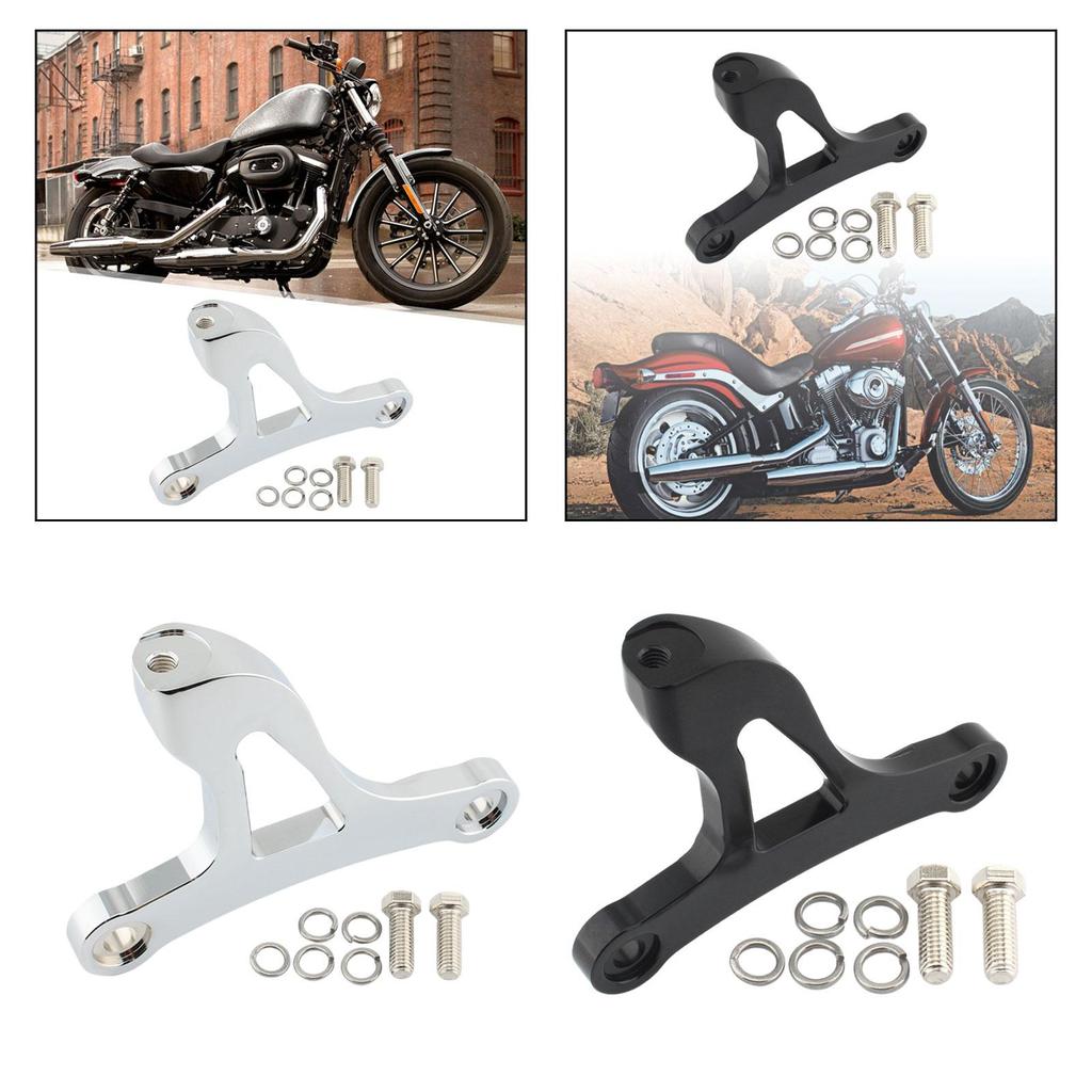 Front Engine Mount Bracket Sturdy Replace for Harley-davidson Sportster 883 XL883 883 Police XL883P 883 Low Police XL883LP