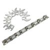 8Pcs Replaceable Open End Spanner 10 To 19mm L-shaped Wrench Portable Wrench Replacement Head