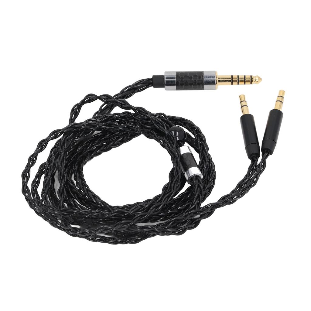 4.4mm Silver Plated Headphone Cable Replacement for AH D600 AH D7200 AH D7100 AH D9200 AH D5200 3.9ft