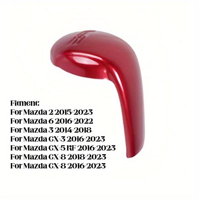 gear shift Knob Handle Cover Sticker for Mazda 2 3 6 BM GJ DEMIO CX3 CX5 CX8 CX8 CX9 AXELA 2014-2021 2022 Accessories