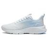 Li Ning YunQue Slip Resistant Abrasion Resistant Low Top Running Shoes Women's White Blue ARST026-1