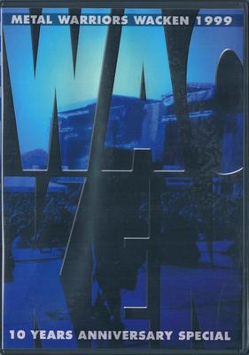 DVD VARIOUS - Metal Warriors Waken 1999 (10 Years NB6062 Nuclear Blast 2001 Germany ObiRock Used