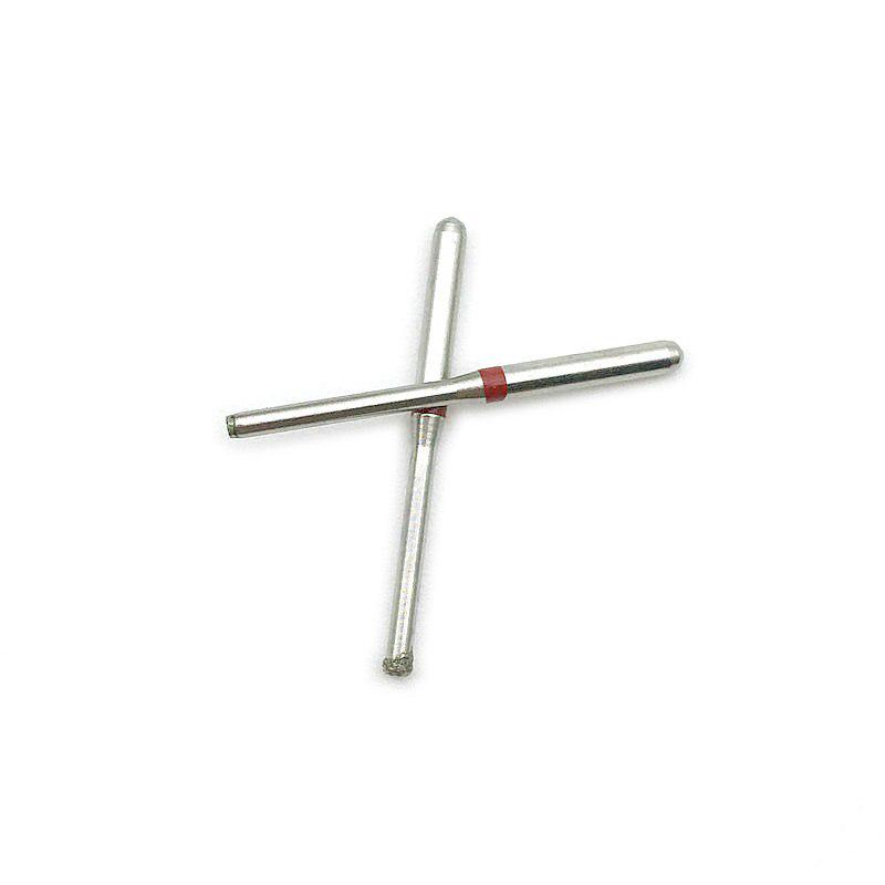 10pcs/box Dental Diamond Burs Drill Dental Polishing Smoothing Whitening Product For High Speed Handpiece Dentist Burs EX-18F