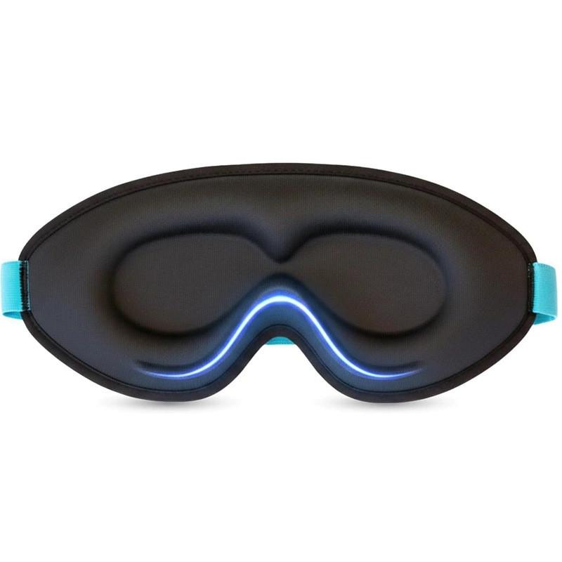 Memory Foam 3d Eye Mask With Breathable Design For Rest And Sleep Comfort