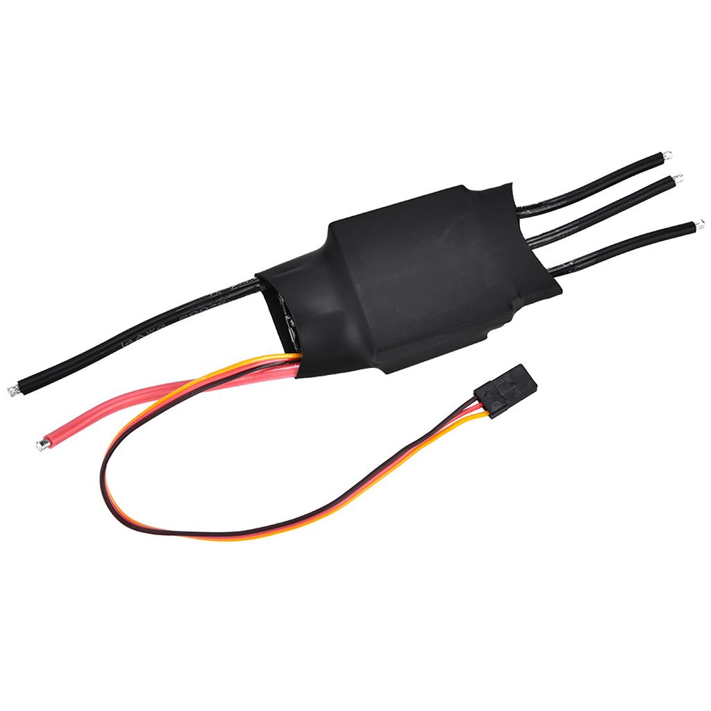 60A Brushless ESC, RC Boat Model Racing Kit Water Cooling Electric Speed Controller With 5V/3A UBEC for RC Boat