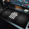 Royal Club Crest Large Size Mouse Pad Large Gaming Table Cushion Nonslip Laptop Tablet Big Mousepad Xxl Mat Mini Pc Playmat With Lock Edge