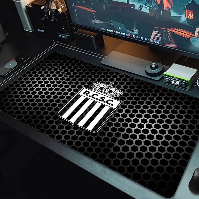 Royal Club Crest Large Size Mouse Pad Large Gaming Table Cushion Nonslip Laptop Tablet Big Mousepad Xxl Mat Mini Pc Playmat With Lock Edge