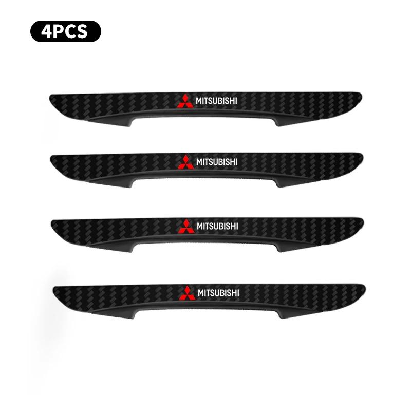 

4Pcs Scrape Guard Bumper Guards Car Door Edge Protector For Mitsubishi Asx Lancer Pajero 4 Outlander Xl l200 EX10 X Colt Pajero