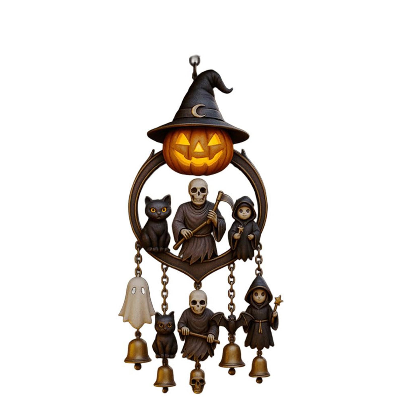 

Evil Whispers Halloween Gothic Wind Chime One Size жёлтый