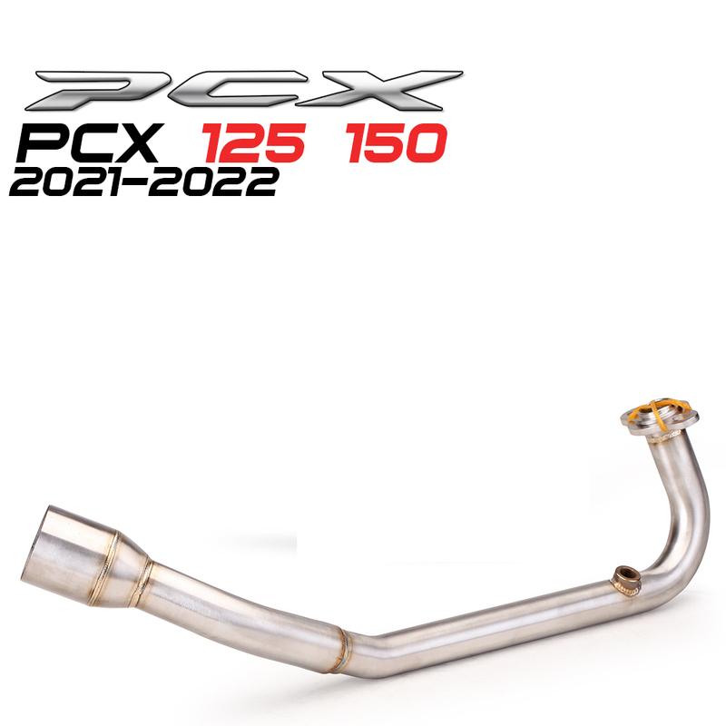 For PCX125 PCX150 PCX 125 150 2021 - 2022 Motorcycle R11 Exhaust Escape Full System Muffler Front Mid Pipe