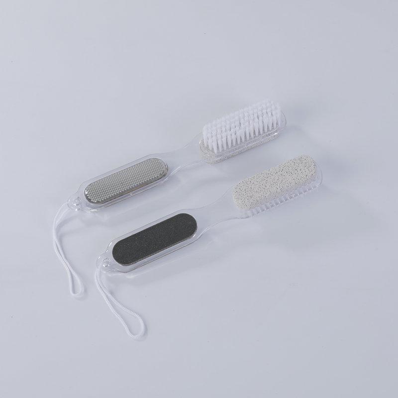 Home Foot Callus Remover & Scrubber: Heel & Sole File, Corn Remover, Shaver & Foot Brush 22*3.5CM