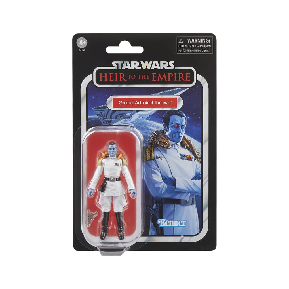 Hasbro Star Wars Vintage Collection Captain Gilad Pellaeon, Grand Admiral Thrawn, and Jorus C'baoth, Star Wars 9.5 cm Action Figure G1283, Authentic