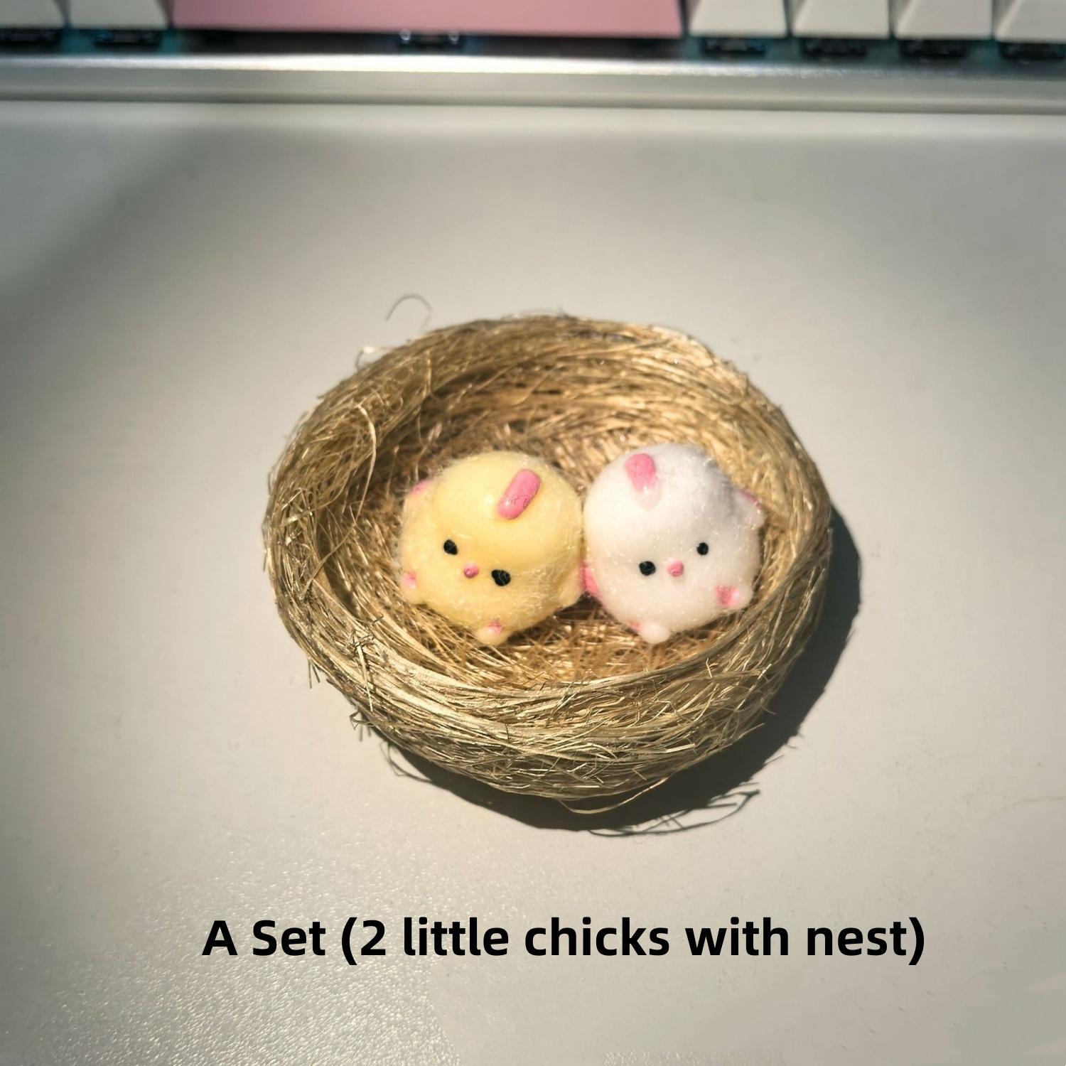 

Taba Ручная Работа Игрушки-Сквиши Цыплята Игрушки для Снятия Стресса Сжимающиеся Игрушки Ручная Работа Сенсорные Липкие Игрушки Игрушки для Снятия Стресса и Расслабления