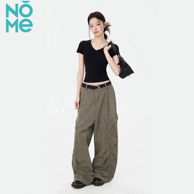 NOMe Women's V-Neck Slim Fit T-Shirt