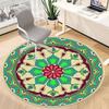 1pc Mandala Pattern Chair Carpet for Office, , Non-slip carpet, Very suitable for offices, farmhouses,Outdoor carpet yy251120097