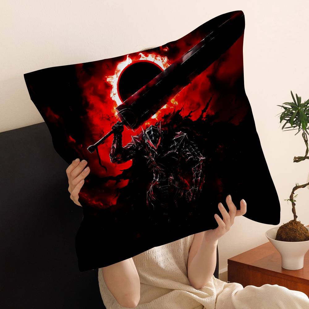 Guts Sword in Berserk pillow cover sofa cushion cover home room decoration children gift