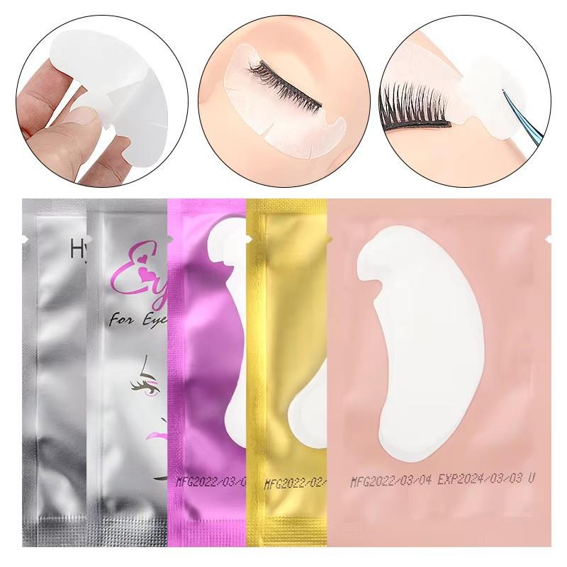 U-shaped Hydrogel Non-woven Eyelash Isolation Patches for Extensions