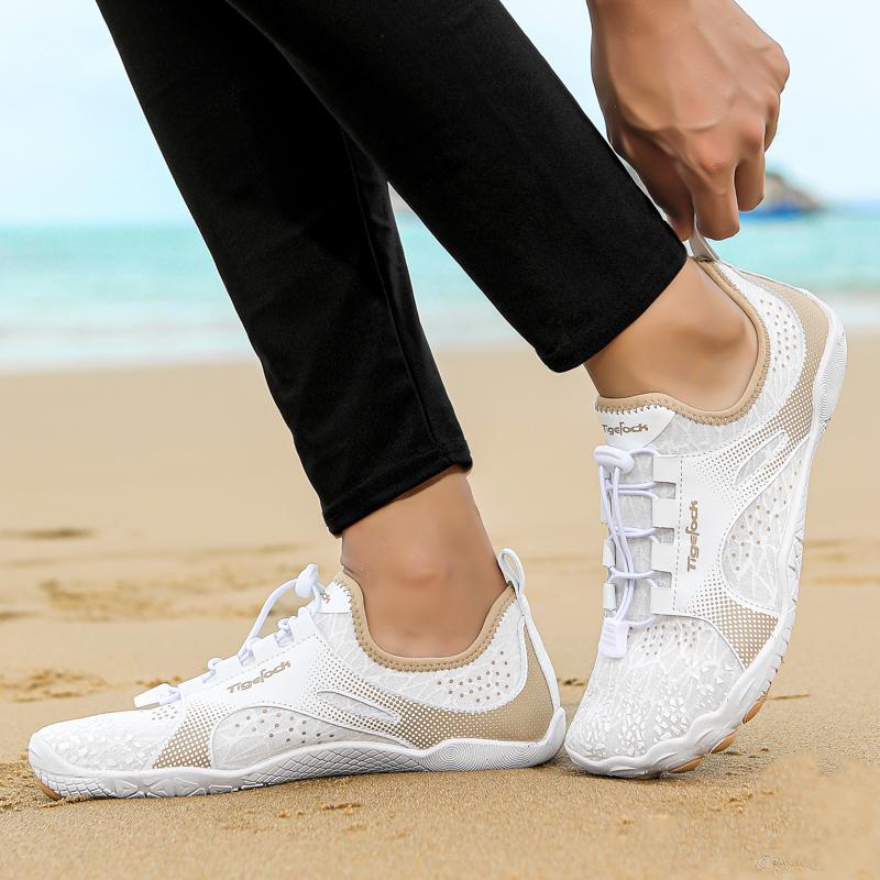 Unisex Beach Wading Sneakers Lightweight Breathable Aqua Shoes Quick Dry Water Sports Shoes for Surfing Fishing Boating