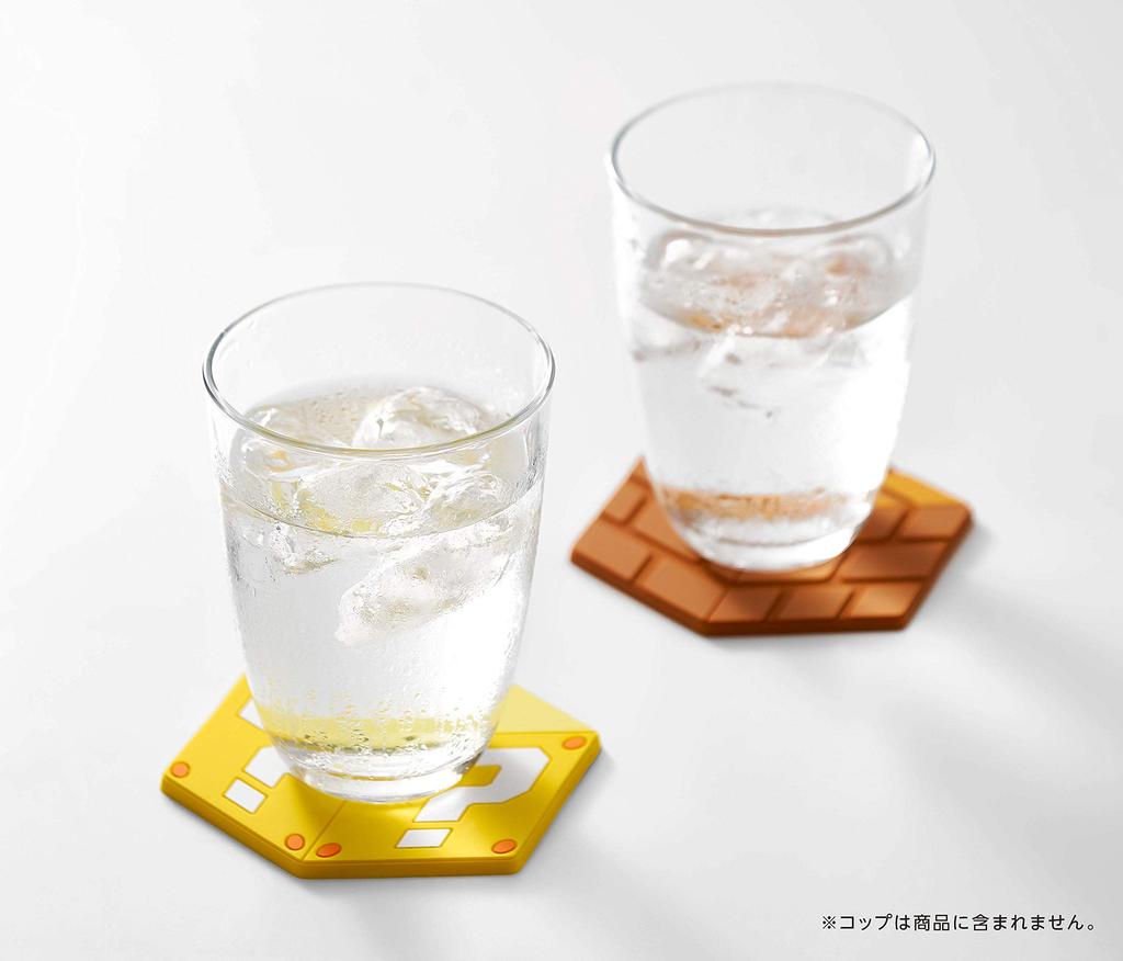 Super Mario Home & Party Silicone Coaster (Question Block/Block)