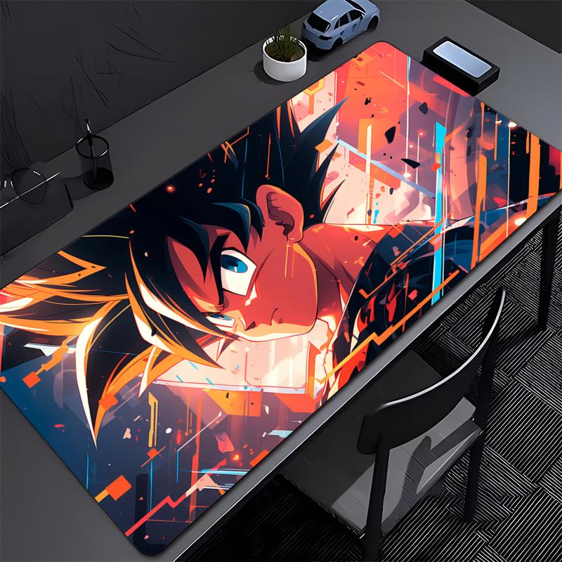 Dragon Ball Mousepad Computer Game Mouse Pad Gaming Accessories nonSlip Printing Deskmat Keyboard Pad PC Anime Large Mousepad