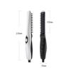 Men 2-in-1 Electric Beard Straightening Comb Hair Styling Curler Brush Styler
