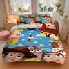 3Pcs Toy Story Adventure Bedding Sets For All Sizes New 3D Printed Bed Cover Comforter Duvet Cover Pillowcase Bedroom Decoration