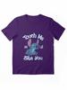 Lilo & Stitch The Series Stitch And Lilo Stitch Touch Me And I Will Bite You Essential Unisex T-Shirt