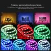 USB LED Strip Light 5050 RGB Light Strip TV Backlight Lights Decor RGB For Bedroom Indoor Decor