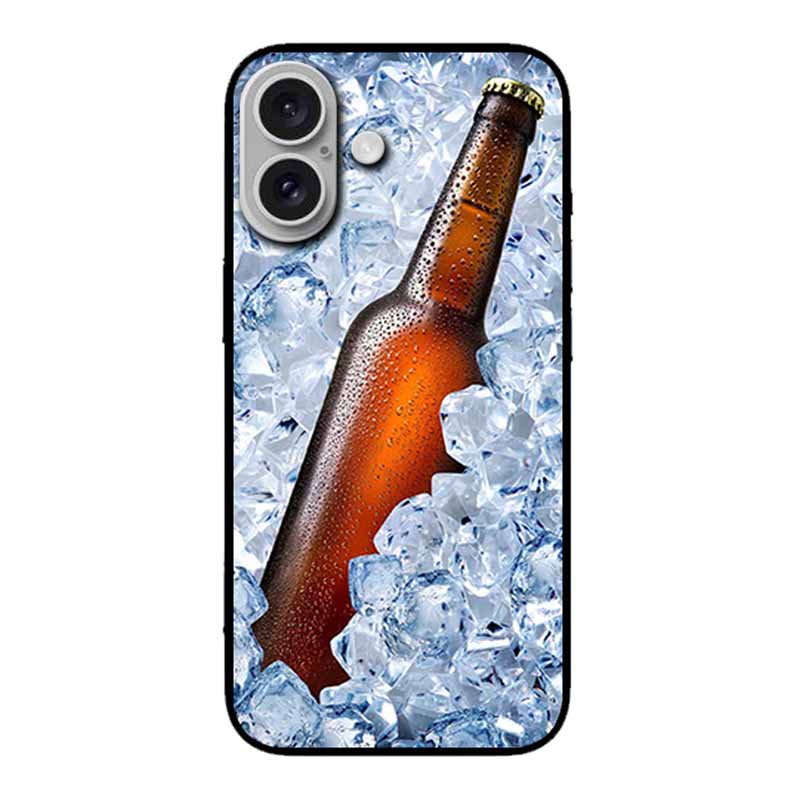 For Iphone 17 5G Case 2025 6.3" Bag Flowers Black TPU Silicone Soft Back Cover For Iphone 16 Plus 17 Phone Case Shockproof Shell