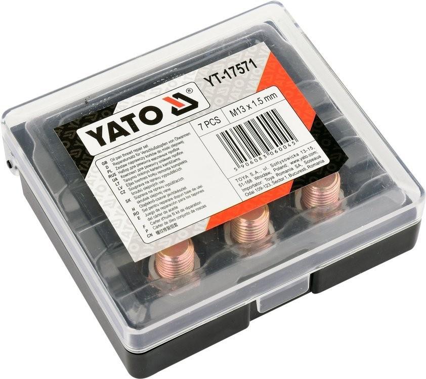 YT-17571 YATO Oil Pan Plug Repair Kit