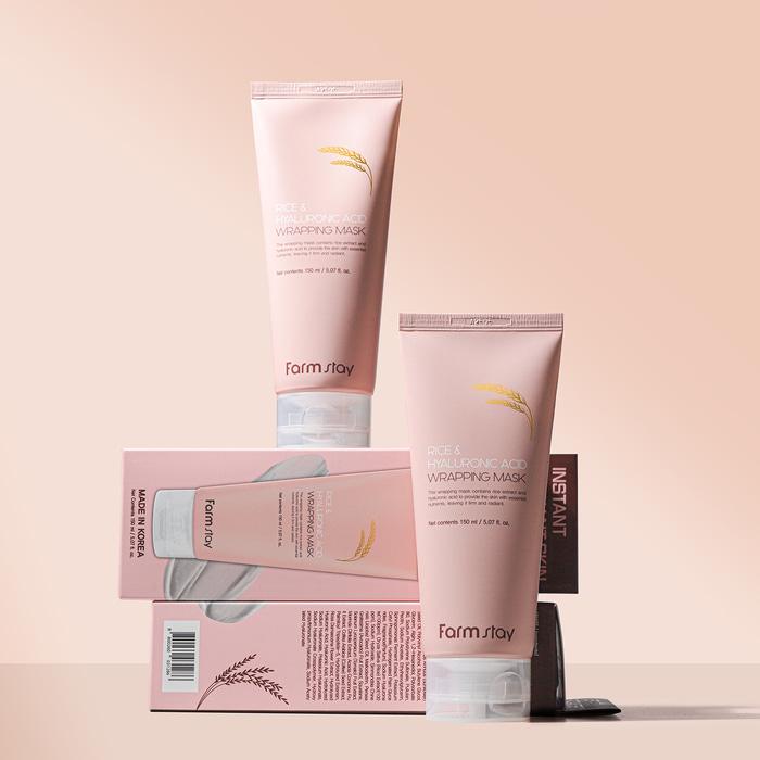[Farmstay] Rice & Hyaluronic Acid Wrapping Mask 150ml