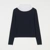 EL Lucia Neck Contrast T-Shirt