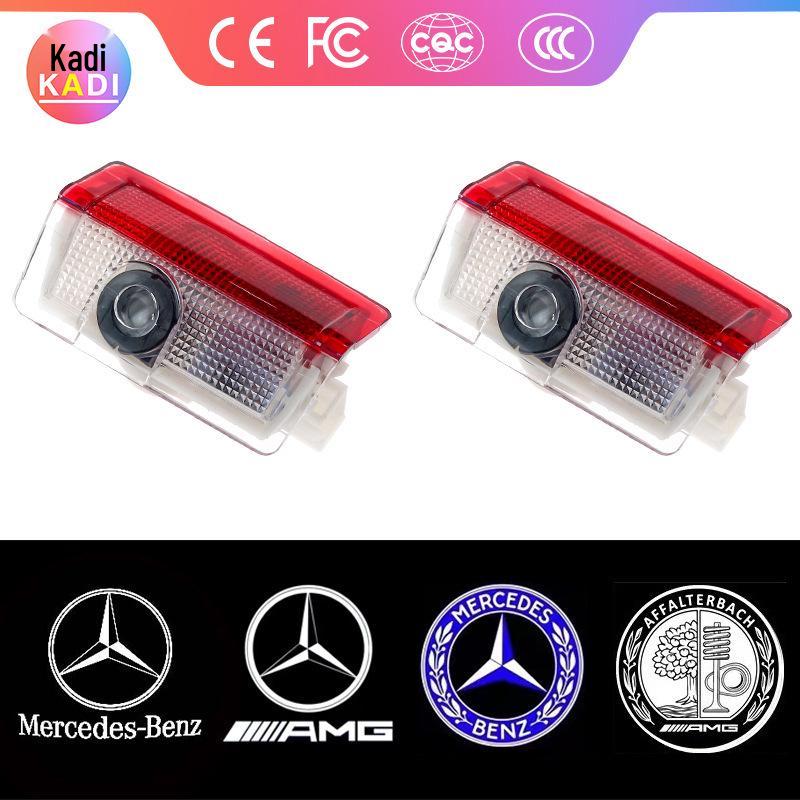 

Подходит для Mercedes E260, E300, A-Class, B-Class, GLC, GLB, C-Class W205 Подсветка дверей при приветствии PVC + Aluminum Alloy
