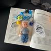 Creative Cute Mini BABI Princess Doll Toy Keychain Pendant Fashion Design Exquisite Clothe Series Backpack Pendant Birthday Gift