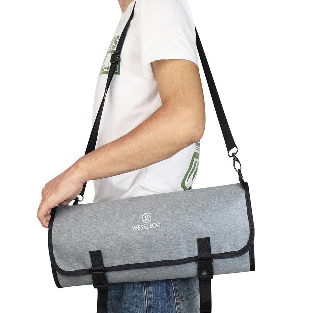 Foldable Waterproof Wear-resistant Chef Bag, Portable Kitchen Knife Backpack Multi Utensil Storage Pack